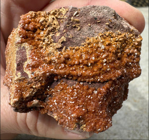 Moroccan VANADINITE Specimen with Cool Dendrites - Root Chakra, Harmony