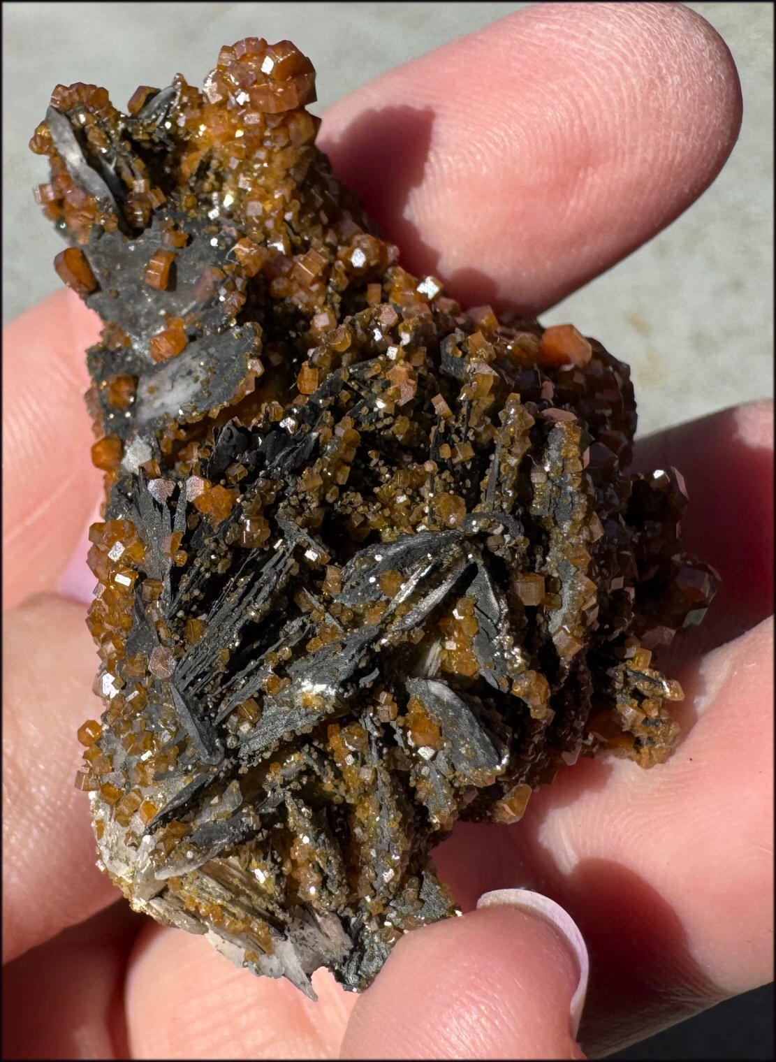 Moroccan VANADINITE Specimen - Root Chakra, Harmony