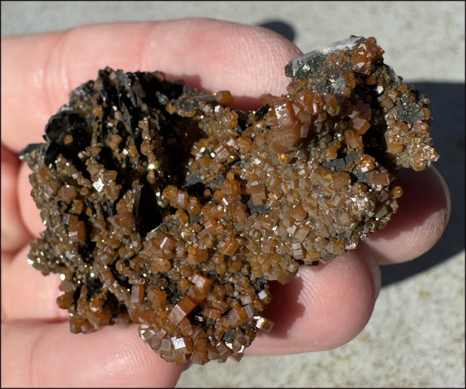 Moroccan VANADINITE Specimen - Root Chakra, Harmony