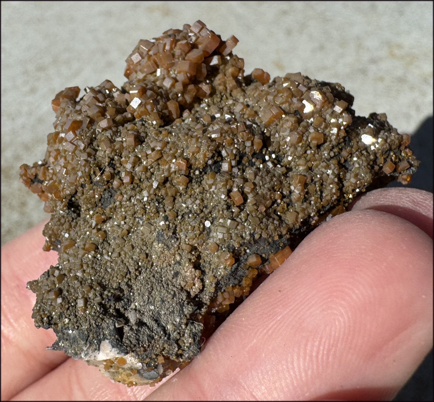 Moroccan VANADINITE Specimen - Root Chakra, Harmony