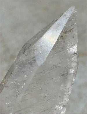 Brazilian QUARTZ Flat Vogel Style Protection Crystal - with Synergy 16+ years