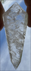 Brazilian QUARTZ Flat Vogel Style Protection Crystal - with Synergy 16+ years