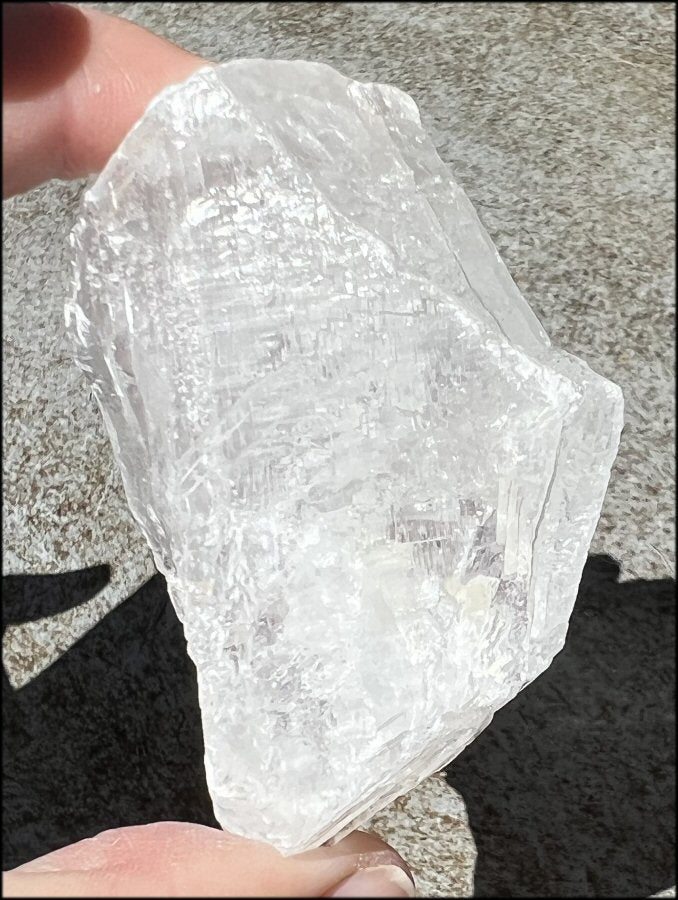 Optical SELENITE Specimen - Clarity, Problem solving