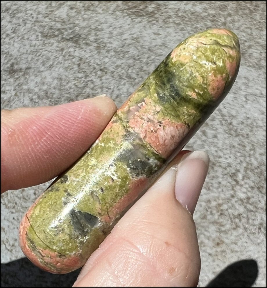 UNAKITE Crystal Mini-Wand - Self-Growth, Connect with Mother Earth